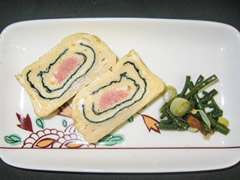 ホテル雪見荘お食事例