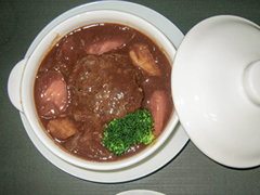 ホテル雪見荘お食事例